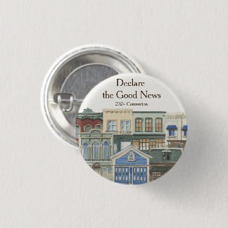 2024 JW Convention Declare the Good News 3 Cm Round Badge