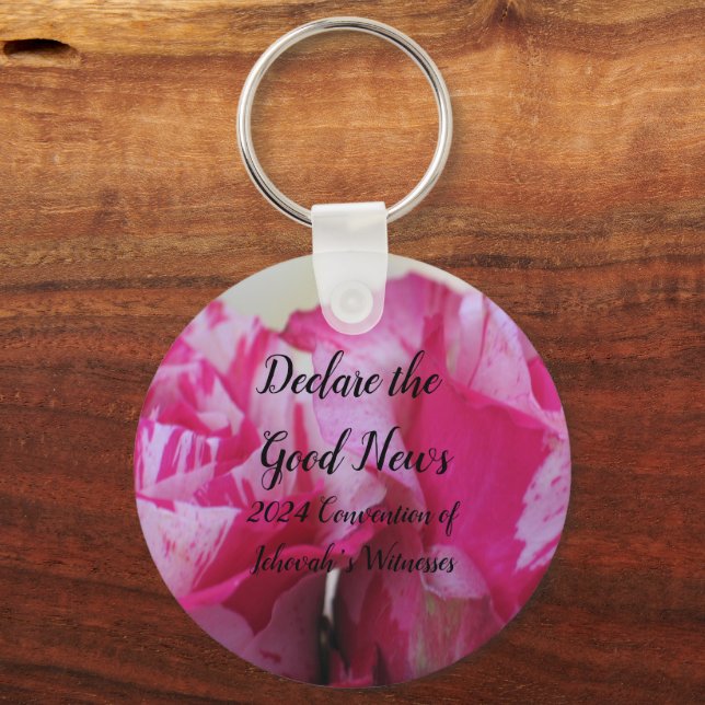 2024 JW Declare the Good News customize Key Ring (Front)