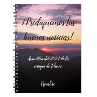 2024 JW Prediquemos buenas noticias personaliza Notebook