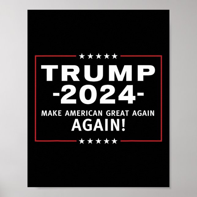 2024 Make America Great All Over Again Magaa  Poster (Front)