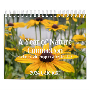 2024 Monthly Calendar - A Year of Nature Connectio