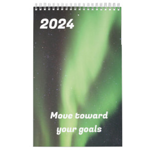 2024 Move towards your goals aurora  Calendar
