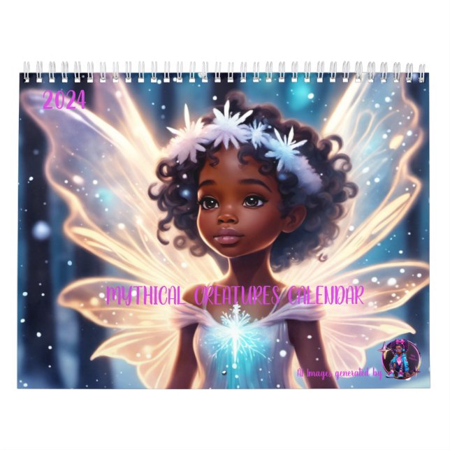 2024 MYTHICAL CREATURES CALENDAR (Cover)