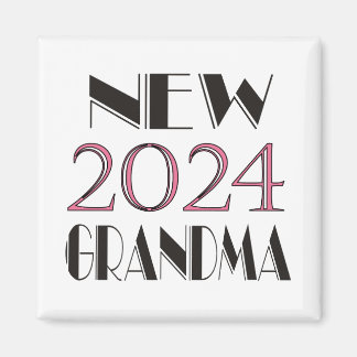 2024 New Grandma Magnet