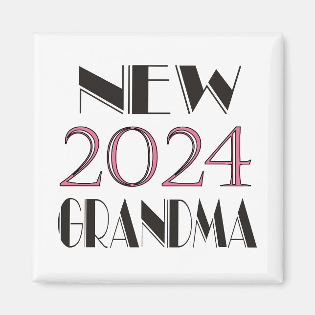 2024 New Grandma Magnet (Front)