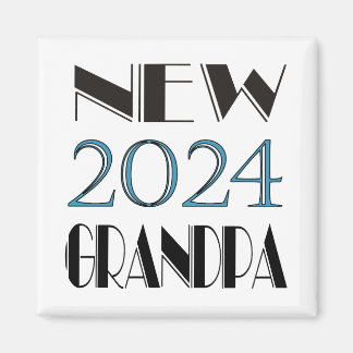 2024 New Grandpa Magnet
