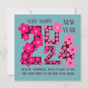 2024 NEW YEAR GREETING FOR ANYONE CARD