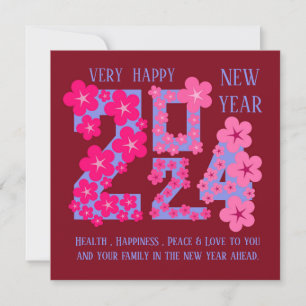2024 NEW YEAR GREETING FOR ANYONE CARD