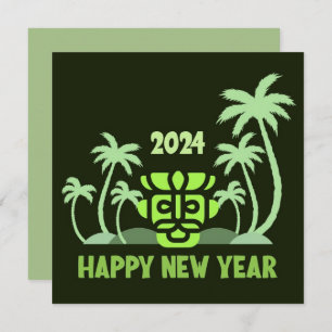 2024 NEW YEAR GREETING HOLIDAY CARD