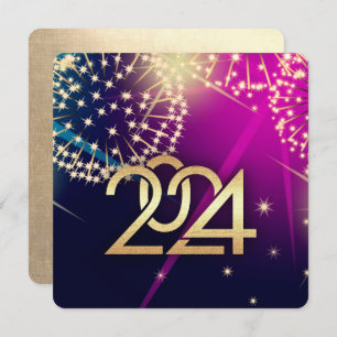 2024 New Year's Eve Party Custom Invitations
