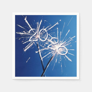 2024 New Years Sparklers Napkin