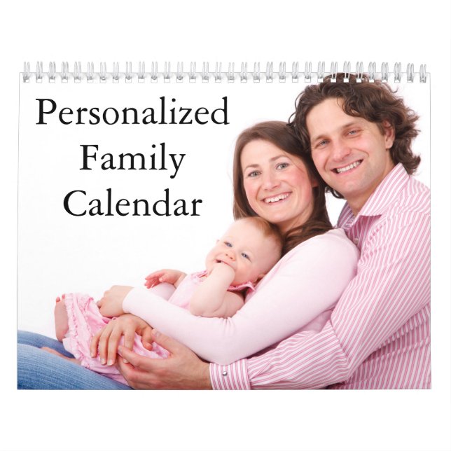 2024 Personalised Family Calendar (Cover)