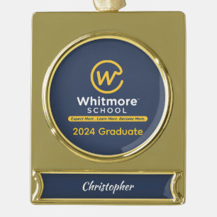 2024 Personalised Graduation Banner Ornament