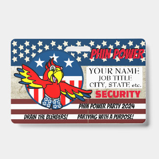 2024 PHIN POWER  ID BADGE