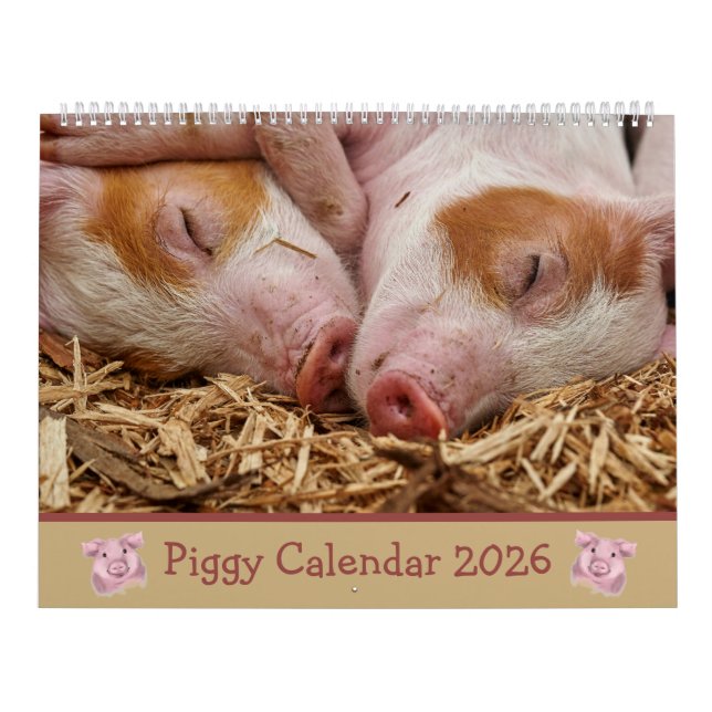 2024 Piggy Calendar (Cover)