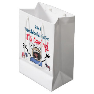 2024 Presidential Election, It's Coming! Medium Gift Bag