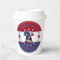 2024 Red and Blue Let Freedom Ring Liberty Bell