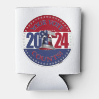 2024 Red and Blue Your Vote Counts Liberty Bell