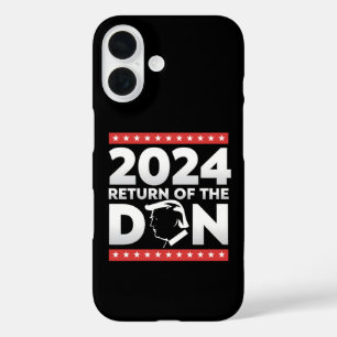 2024 Return Of The Don Trump 45 47 US President iPhone 16 Case