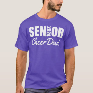 2024 Senior Cheer Dad Cheerleader Parent Class of T-Shirt