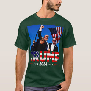 2024 shot for 2024 Assassination Attempt T-Shirt