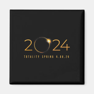 2024 Solar Eclipse American Totality Spring 4.08.2 Magnet