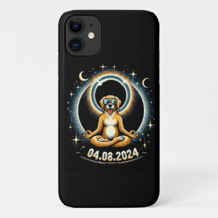 2024 Solar Eclipse Dog Case-Mate iPhone Case