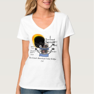 2024 Solar Eclipse Survival Edition T-Shirt