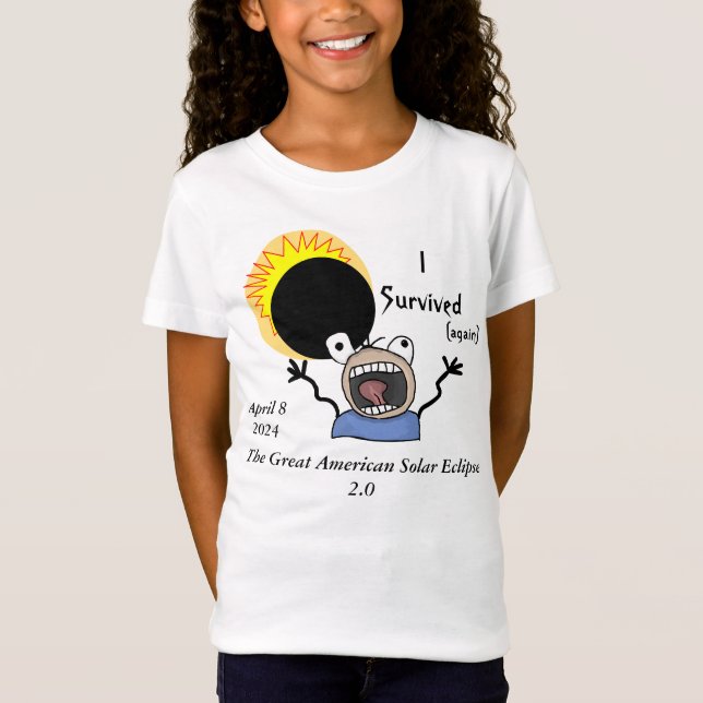 2024 Solar Eclipse Survival Edition T-Shirt (Front)
