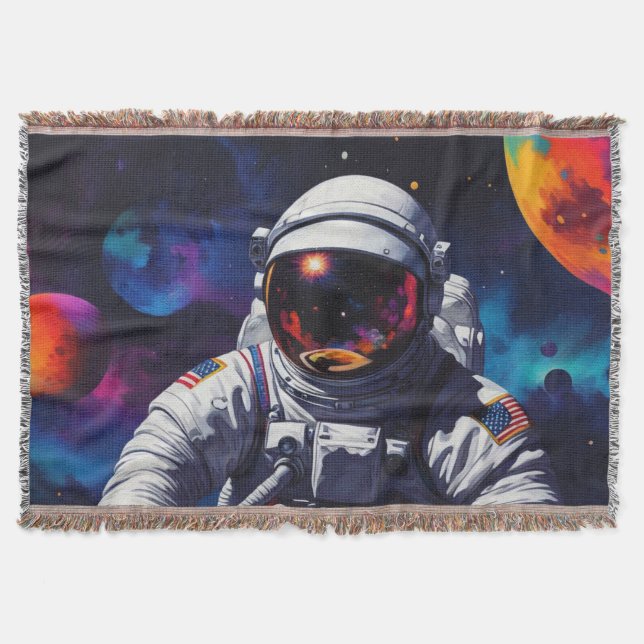 2024 SPACE ODYSSEY THROW BLANKET (Front)