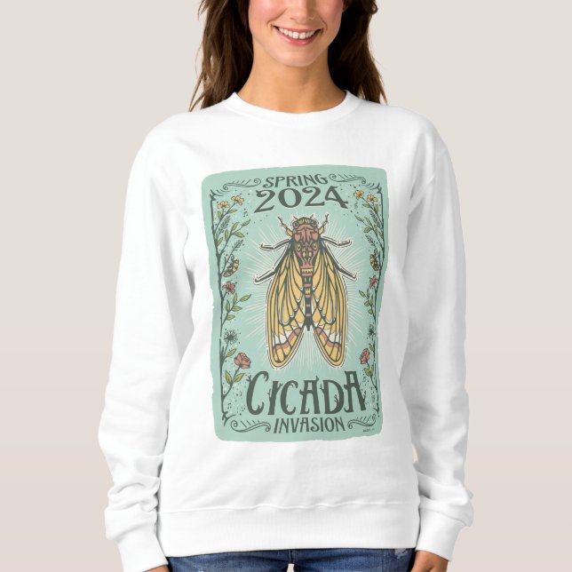2024 Spring Cicada Invasion Sweatshirt (Front)