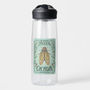 2024 Spring Cicada Invasion Water Bottle