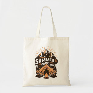 2024 Summer Camp Summer Camping Vacation Matching  Tote Bag