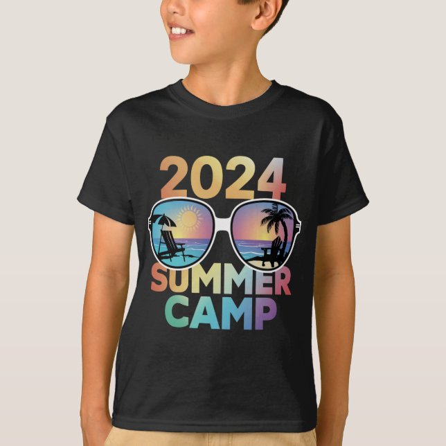 2024 Summer Camp Vacation Matching Family Group T-Shirt (Front)