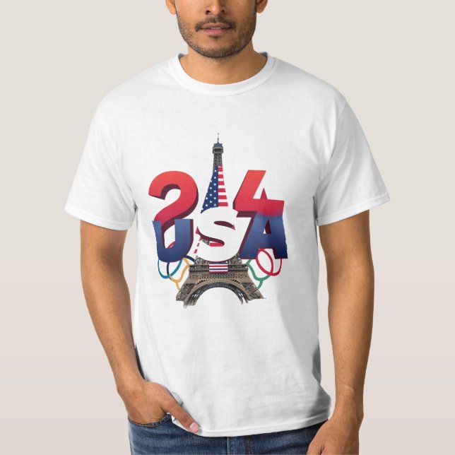 2024 Summer Olympics T-shirt (Front)