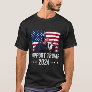 2024 - Support Trump - Pray For America T-Shirt