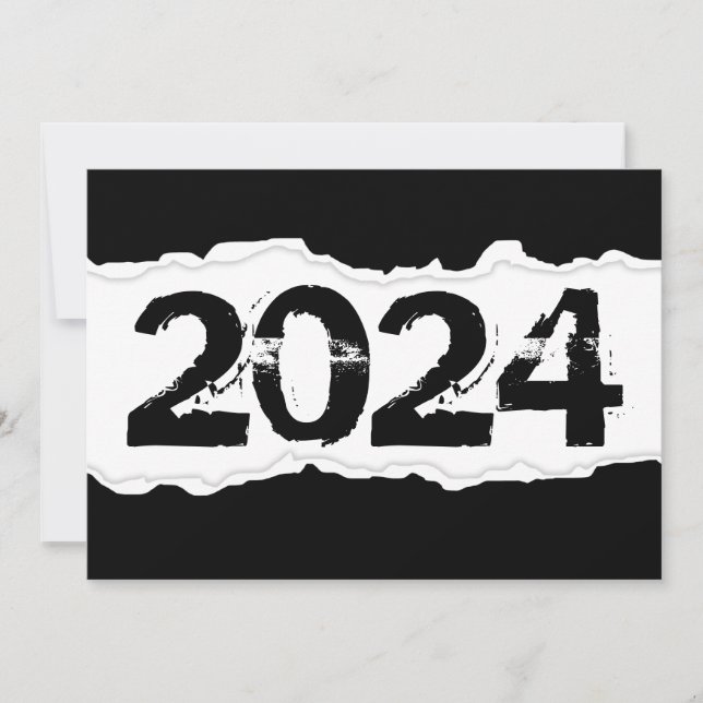 2024 torn paper invitation (Front)