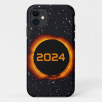 2024 Total Solar Eclipse Date Starry Sky