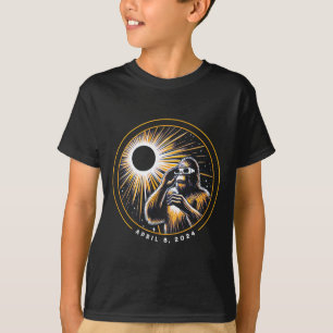 2024 Total Solar Eclipse Funny Bigfoot Sasquatch A T-Shirt