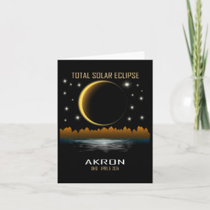2024 Total Solar Eclipse Totality Card