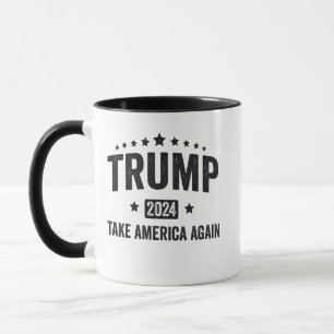2024 Trump Take America Again Patriotic American Mug