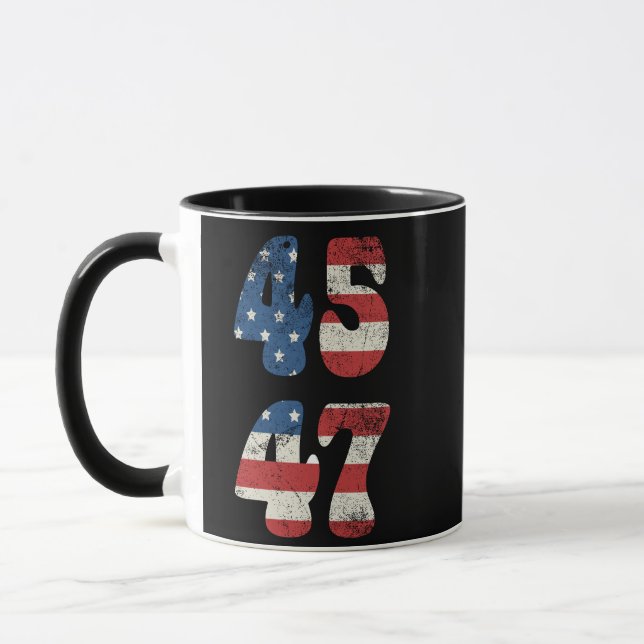 2024 Trump Take America Again Patriotic American  Mug (Left)