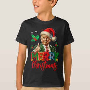 2024 Trump Winner Election Merry Christmas Funny T T-Shirt