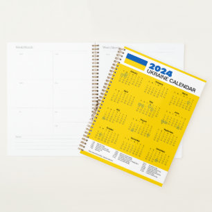 2024 Ukraine Calendar New Year Planner