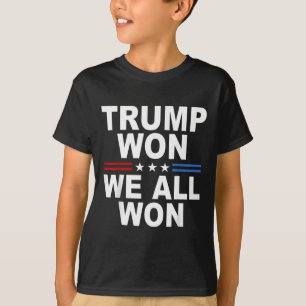 2024 Usa Flag Trump Won T-Shirt