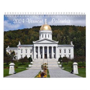 2024 Vermont - Calendar