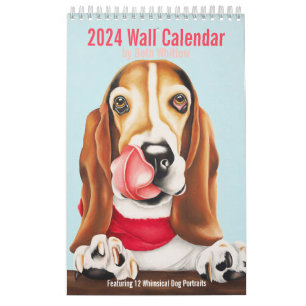 2024 Whimsical Dog Calendar - Small