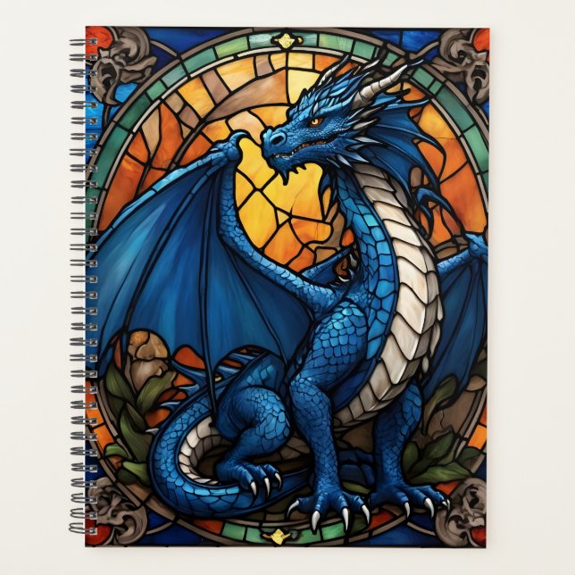 2024 Year of Blue Dragon Planner (Front)