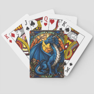 2024 Year of Blue Dragon Playing Cards