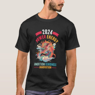 2024 Year Of Dragon Chinese New Year Chinese Horos T-Shirt